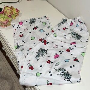 Colsie Pajama Pants with Colorful Ornament Print